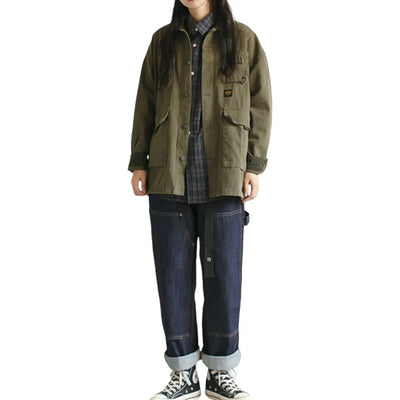 Veste militaire oversize femme