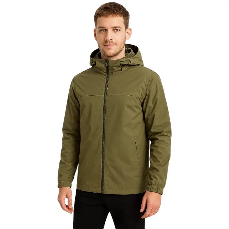 Veste pluie homme doublure polaire