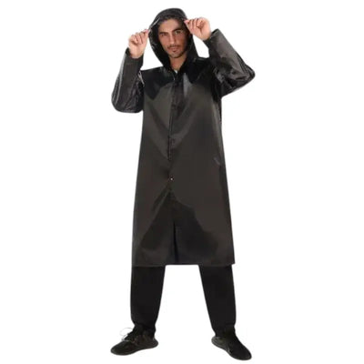 Veste de pluie longue homme