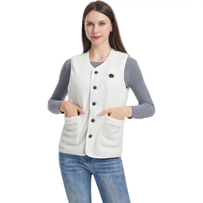 Veste sans manche chauffante