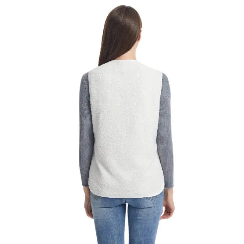 Veste sans manche chauffante