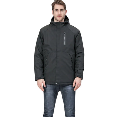 Veste de ski chauffante imperméable