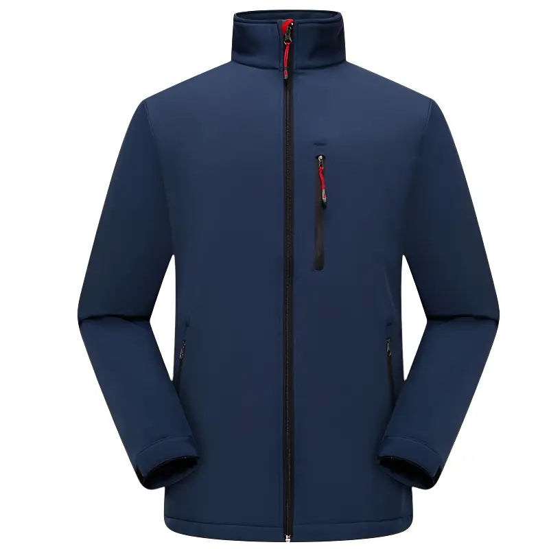 Giacca tattica softshell blu
