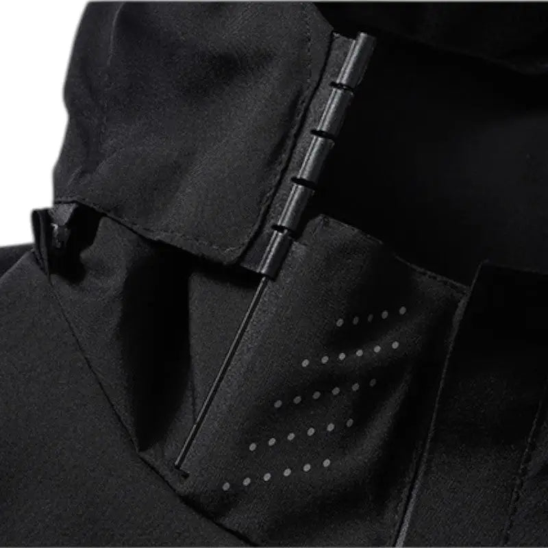 Veste softshell avec capuche amovible imperméable coupe-vent