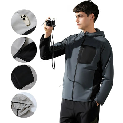 Veste softshell homme hiver