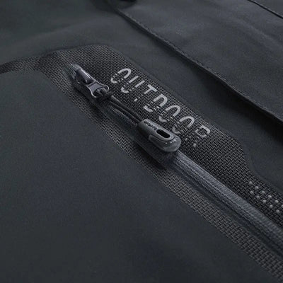 Veste softshell imperméable capuche chaude