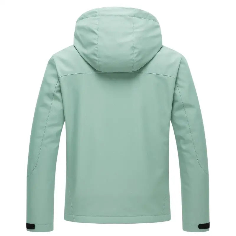 Veste softshell imperméable capuche chaude