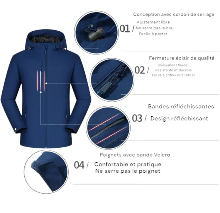 Veste softshell légère