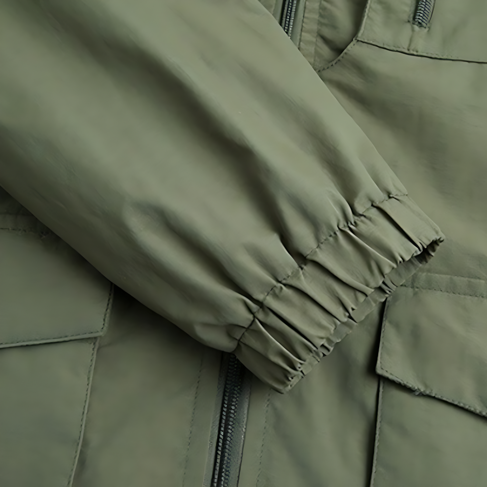 Waterproof zip down hoodie