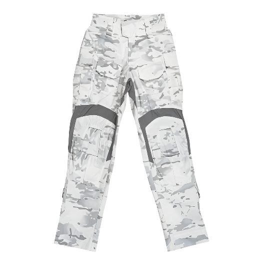 White Camouflage Trousers