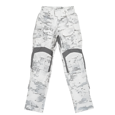 White Camouflage Trousers