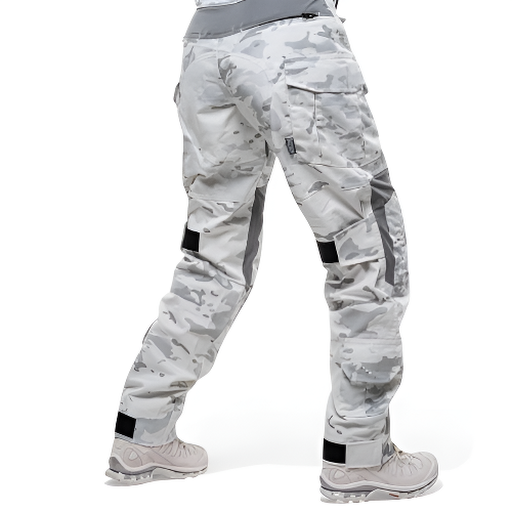 White Camouflage Trousers