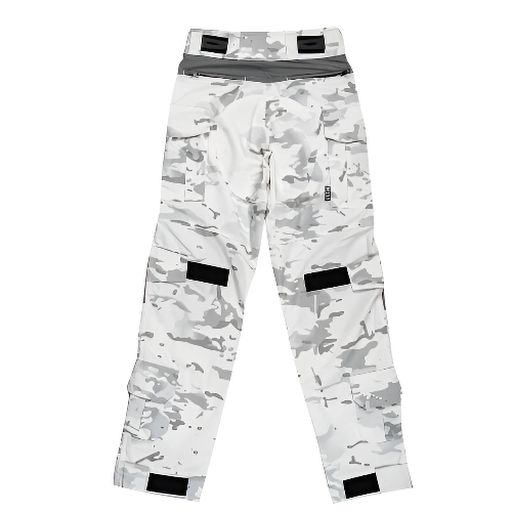 White Camouflage Trousers