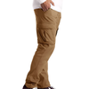Pantaloni cargo marroni uomo