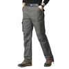 Pantaloni cargo uomo grigio