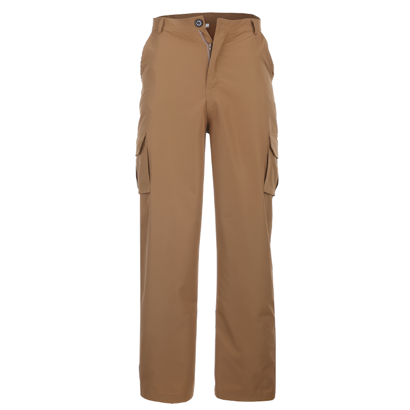 Pantaloni cargo marroni uomo