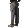 Pantaloni cargo uomo grigio