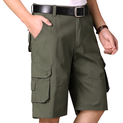 Pantaloni cargo corti uomo