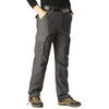 Pantaloni cargo uomo grigio