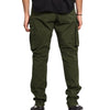 Pantaloni cargo verdi uomo