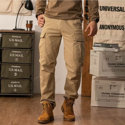 Pantaloni cargo invernali uomo
