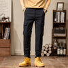 Pantaloni cargo invernali uomo