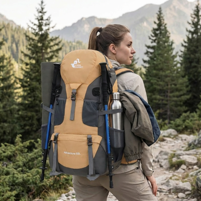 Zaino escursionismo di grande capacità