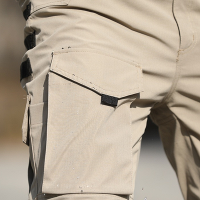 Pantaloni cargo militari uomo multitasche