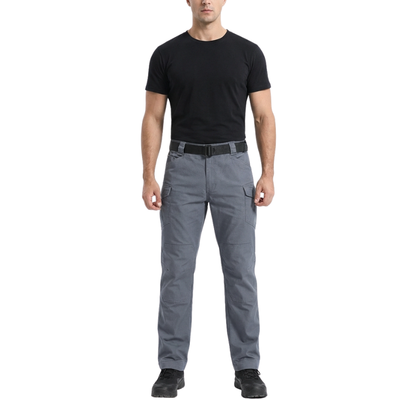 Pantaloni militari chiari uomo slim