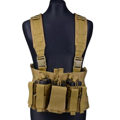 Chest rig split