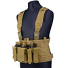 Chest rig split