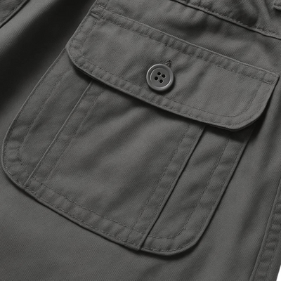 Pantaloni cargo uomo grigio