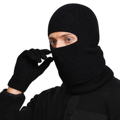 Cagoule tricot homme
