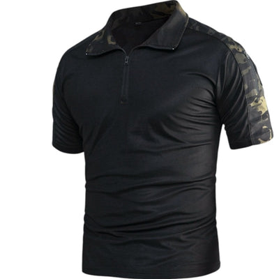 Camouflage army commando polo shirt
