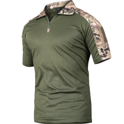 Camouflage army commando polo shirt