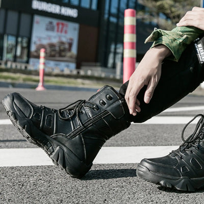 Chaussure homme style rangers