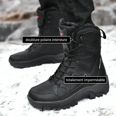 Chaussure militaire grand froid