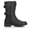 Chaussures style rangers femme
