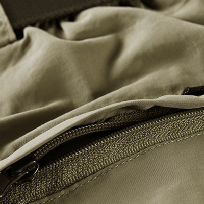 Combat trousers zip off legs