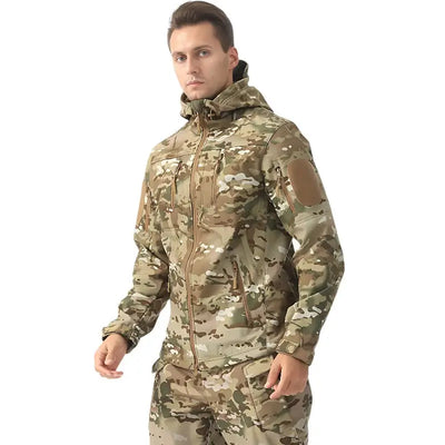 Ensemble softshell homme de travail