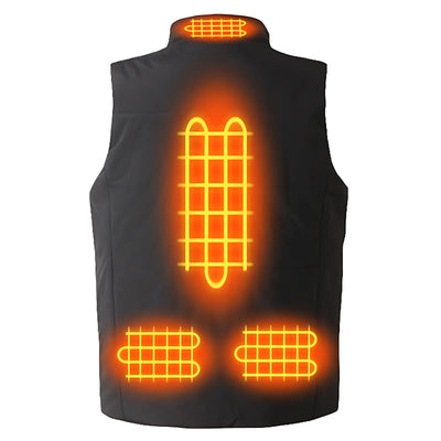 Gilet chauffant homme hiver
