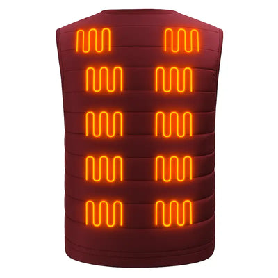 Gilet chauffant homme imperméable