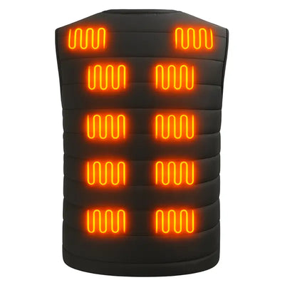 Gilet chauffant homme imperméable