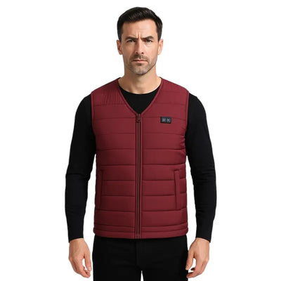 Gilet chauffant homme imperméable