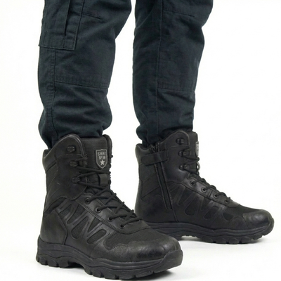 Anfibi militari uomo tattici inverno