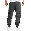 Pantaloni tuta cargo uomo