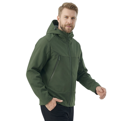 Giacca antipioggia softshell tattica