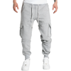 Pantaloni tuta cargo uomo