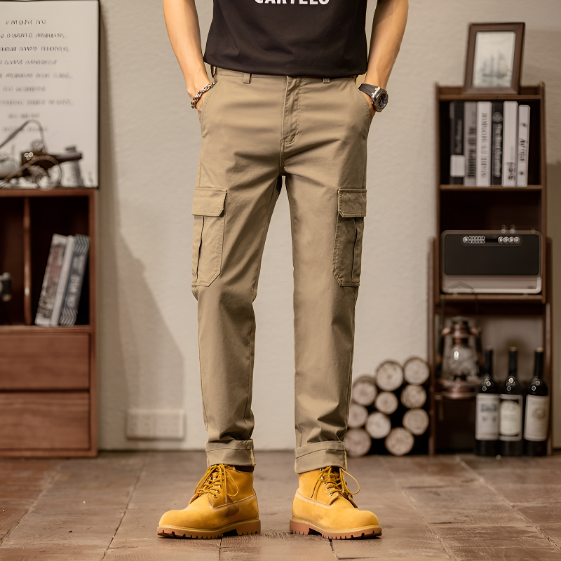 Pantaloni cargo invernali uomo