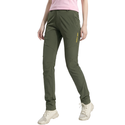 Pantaloni trekking donna militari